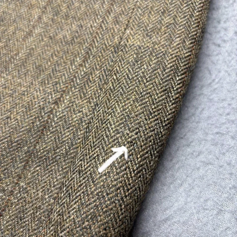 VTG Brooks Brothers Lambswool Tweed Blazer Men's‎ 39R Union Made in USA